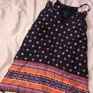 JCREW CUTE PATTERNED TANK TOP SIZE 2P